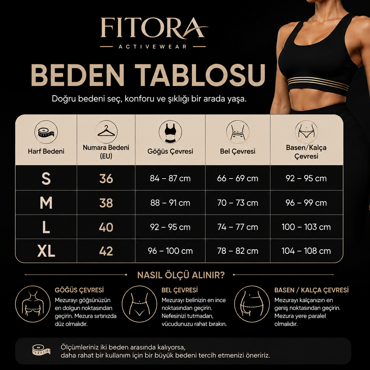 FITORA™ Sıkılaştırıcı Seamless Tayt