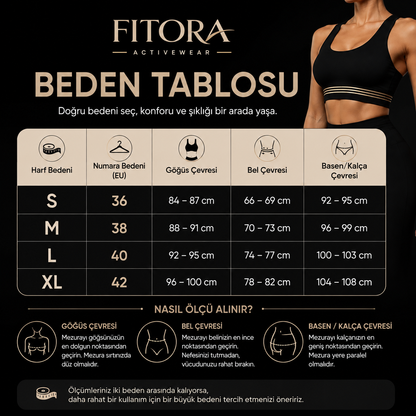 FITORA™ Sıkılaştırıcı Seamless Tayt